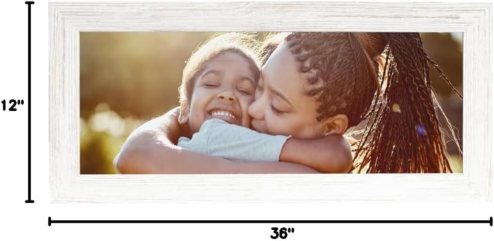 Custom Canvas Prints with Your Photos – Personalized Picture To Canvas Wall Art, Perfect for Home Decor, Gifts & Keepsakes, Ready to Hang (12" L x 36" W x .75”D, Brazillian Barnwood)