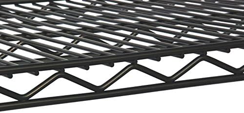 Omega Products Corporation 18" Deep x 36" Wide x 14" High Black Stationary Dunnage Rack