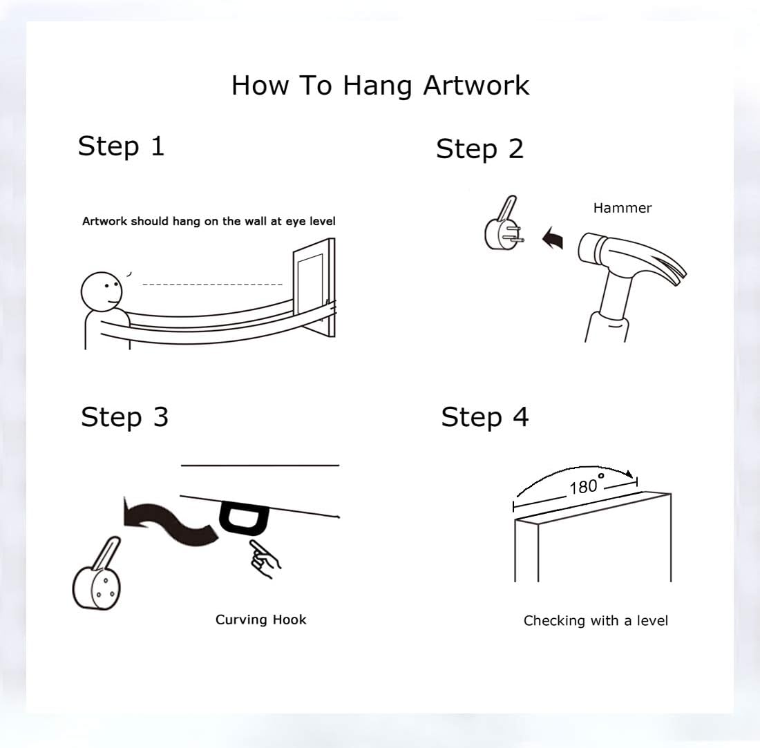 amatop Teal Wall Art 100% Hand-Painted Landscape Forest Oil Painting on Canvas Original Framed Artwork Gold Bird Birch Tree Artwork White Birch at Night for Living Room Bedroom Office Decor 32x16inch