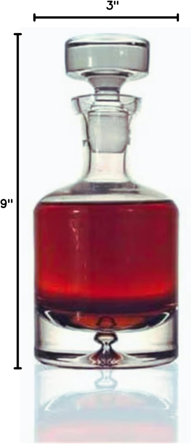 Ravenscroft Crystal Taylor Double Old Fashioned Decanter Set, 34 oz, Clear