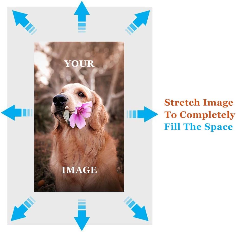 Laoife Custom Canvas Prints with Your Photos 32"x24", Canvas Photo Prints Custom, Personalized Canvas Wall Art for Office Home Bedroom Living Room Wall Decor, Gift for Father's Day Birthday Wedding