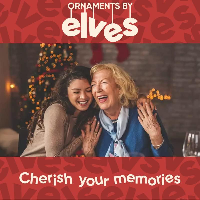 Owl Family of 7 Ornament 2025 Personalized Family Christmas Ornaments 2025 | White Holiday Keepsake Woodland Owls Personalized Tree Ornaments for Grandchildren, Siblings & Grandkids of Seven Ornament