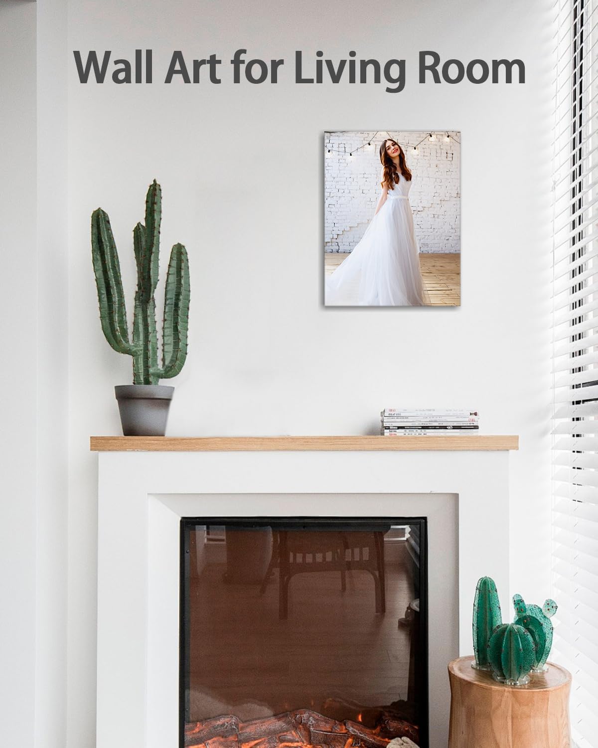 AbcCustomize Canvas Prints with Your Photos, Personalized Photo To Canvas Print for Bedroom, Living Room, Farmhouse Office Decor,Custom Canvas Wall Art for Gifts & Keepsakes, Ready to Hang