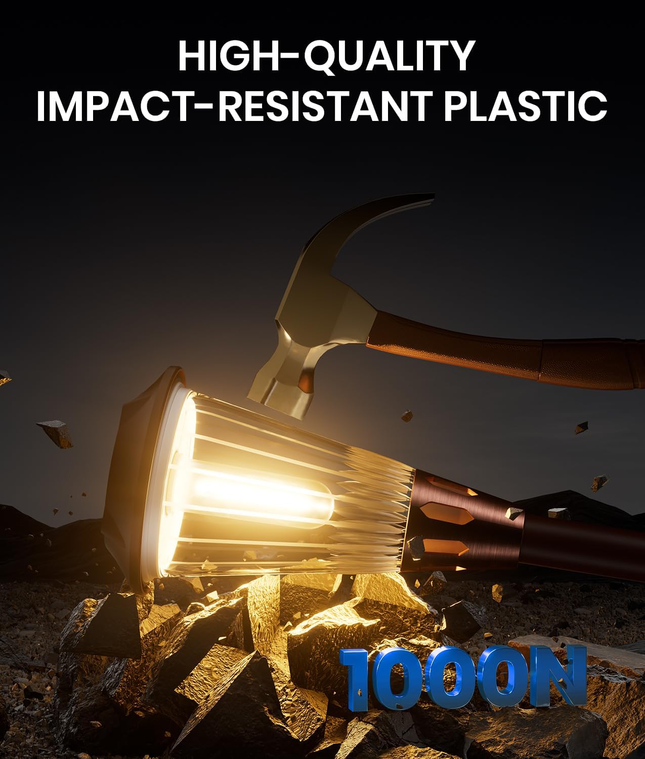 Super Bright Solar Pathway Lights 2 Pack, 2-in-1 Warm&Cold Light 3000K/6500K Waterproof IP65, Outdoor Solar Powered Lights for Garden,Path,Yard,Driveway,Landscape