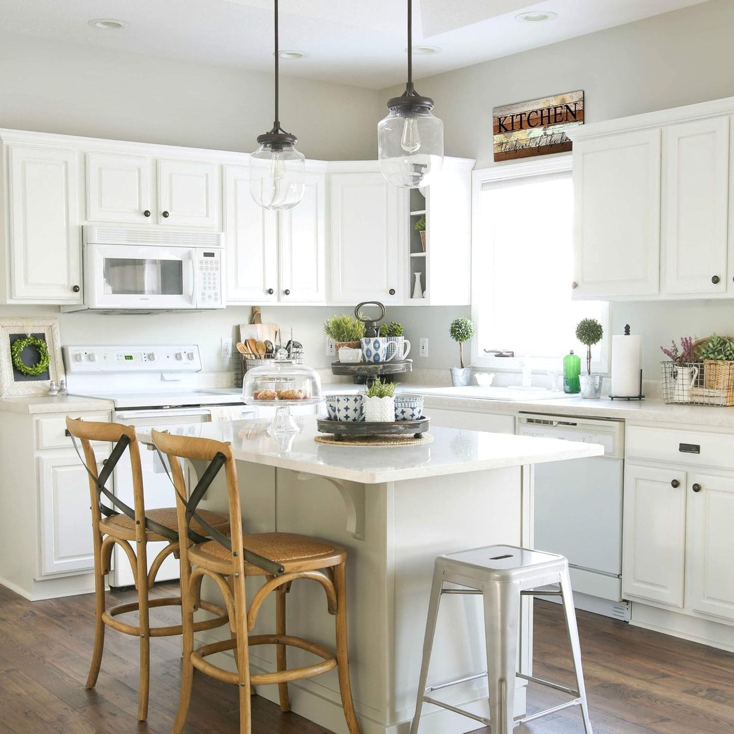 Farmhouse Bedroom Wall Decor, I Will Love You Always Sign, Romantic Decor for Couples (Always) 6x18 Inch