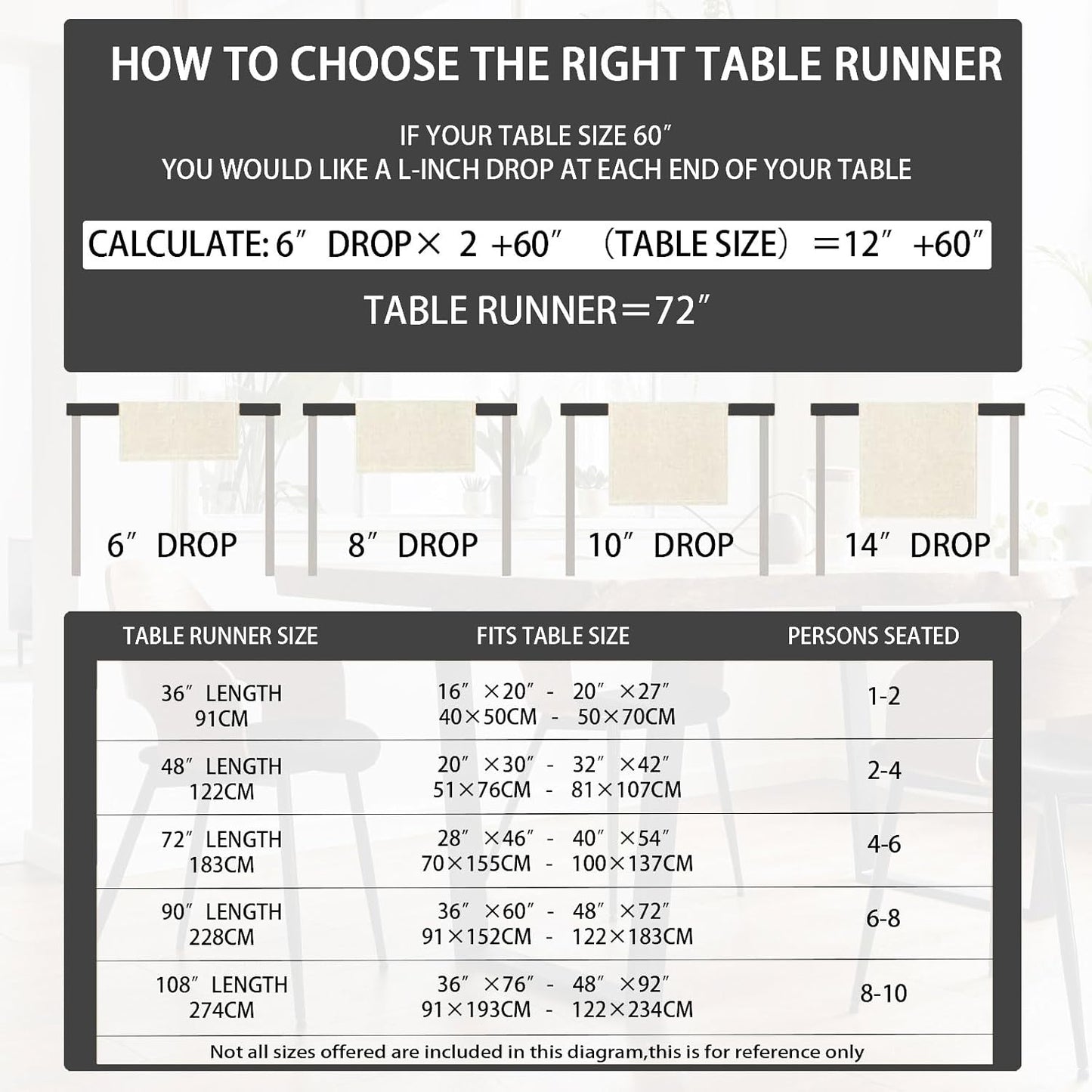 XCHI Spooky Blue Pumpkin Halloween Table Runner Party Table Decoration for Home Kitchen Dining Holiday Decor 13x60 Inch