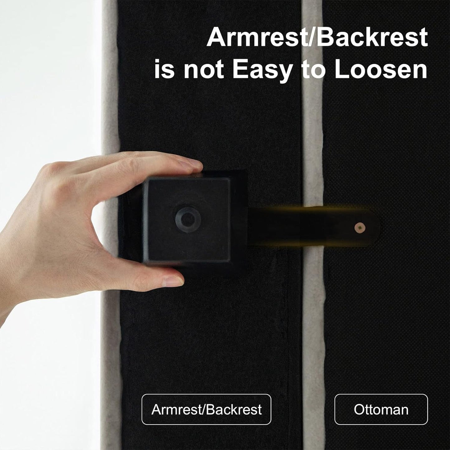 Belffin Modular Sectional Sofa with Storage Chaises Sectional Sleeper Sofa Couch 8 Seat Sectional Bed Grey