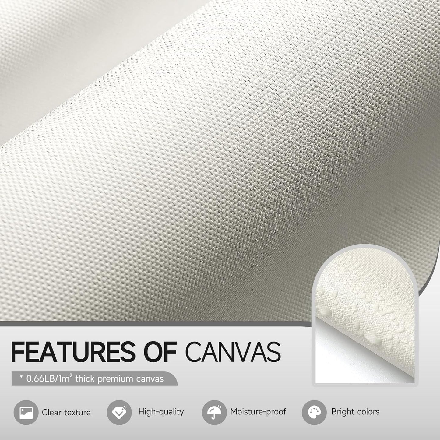 Large Black and White Wall Art, Modern Paintings Gold Abstract Graffiti Canvas Artwork Wall Pictures for Living Room Bedroom Dining Room Home Office Decor 24x48 In