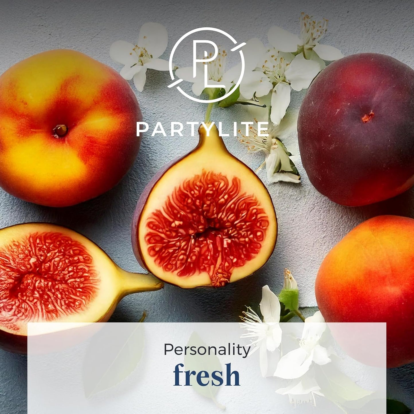 PartyLite 3-Wick Jar Candle, Highly Fragranced Clean Burning Glass Candle, 25-45 Hours Burn Time (Woodland Fig)