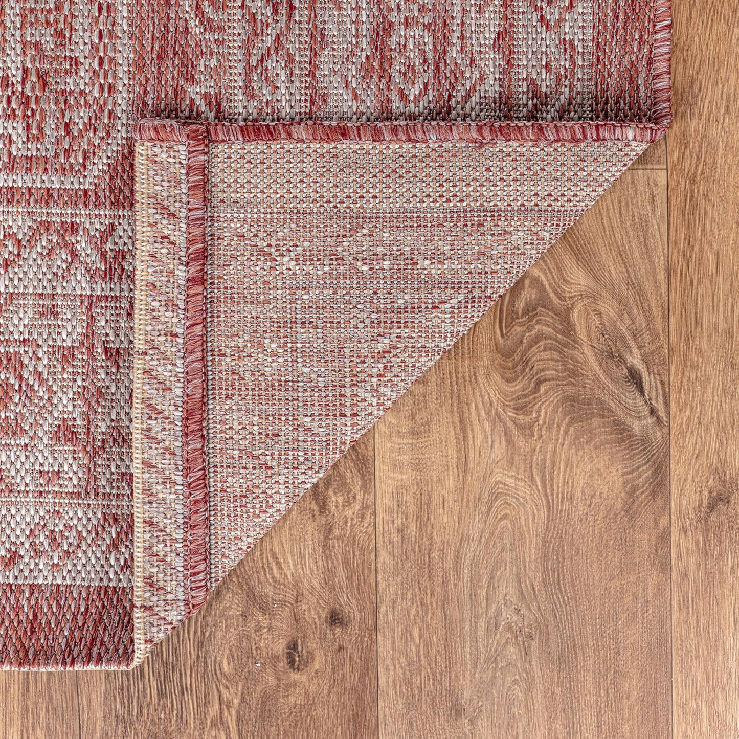 Keen Home Design Terrace Outdoor Runner Rug - 2x8 Washable Indoor/Outdoor Rug for Patio, Kitchen, Balcony, Beach, Garden, Deck and Porch, Size: 2'2"x7'7"