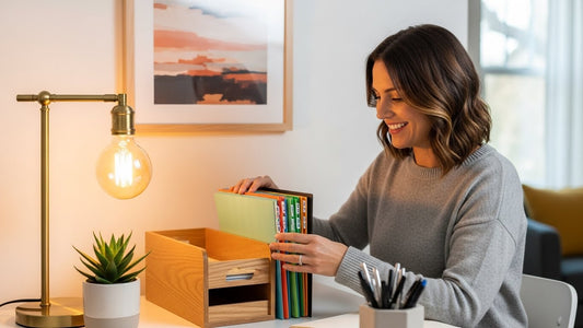 A Cleaner Desk Makes a Cozier Home: Here’s Why