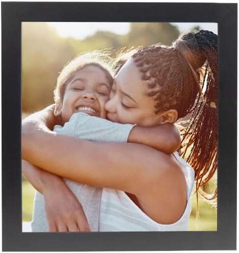 Custom Canvas Prints with Your Photos – Personalized Picture To Canvas Wall Art, Perfect for Home Decor, Gifts & Keepsakes, Ready to Hang (8" L x 8" W x .75”D, Classic Black)
