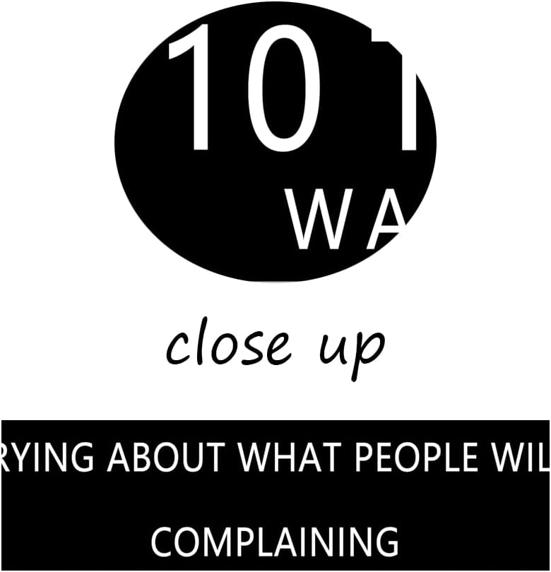 10 Time Wasters Inspirational Canvas Wall Art for Office Motivational Positive Quote Poster Wall Decor Paintings Wooden Framed Artwork Living Room Bedroom Home Decoration Ready to Hang [18''W x 24''H]