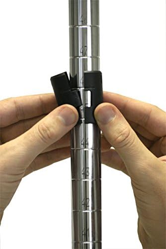 Omega Products Corporation 14" Deep x 48" Wide x 14" High Chrome Stationary Dunnage Rack