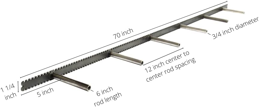 Floating Shelf Brackets - Sheppard Brackets - Easy Install - Heavy Duty (70 inch)