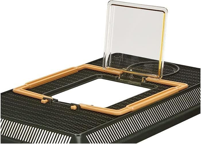 Exo Terra Faunarium, Plastic Reptile Terrarium, Small, PT2255 (Pack of 2)