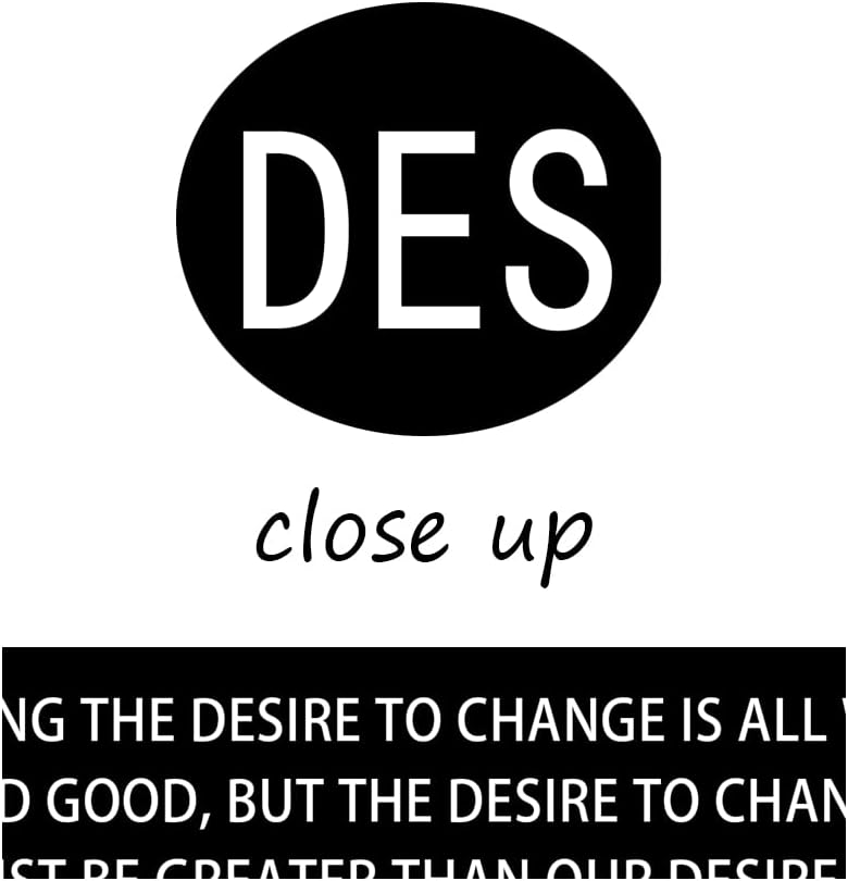 WYJZDZQ8 Desire Noun Motivational Posters Inspirational Wall Art Picture Prints on Canvas Modern Home Decor Painting Artwork for Living Room Office Stretched and Framed Ready to Hang [18''W x 24''H]