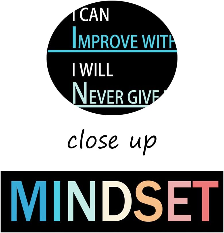 WYJZDZQ8 Motivational Life Poster Inspirational Canvas Growth Mindset Painting Wall Art Inspiring Prints Wall Pictures for Living Room Office Home Decor Office Framed Ready to Hang [30''W x 40''H]