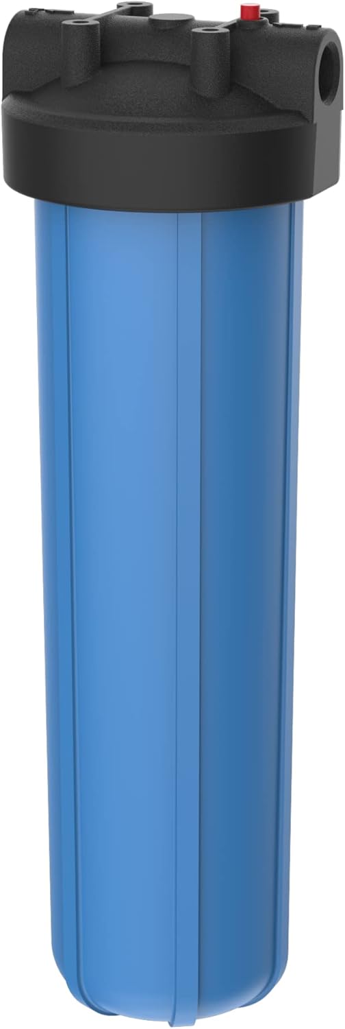 Pentair Pentek 150233 Big Blue Carbon Water Filter, 20-Inch, Whole House Heavy Duty Radial, Reduces Sediment and Chlorine Taste & Odor