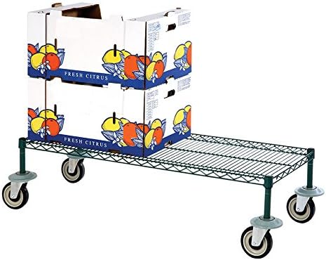 Omega Products Corporation 14" Deep x 42" Wide x 20" High Freezer Mobile Dunnage Rack