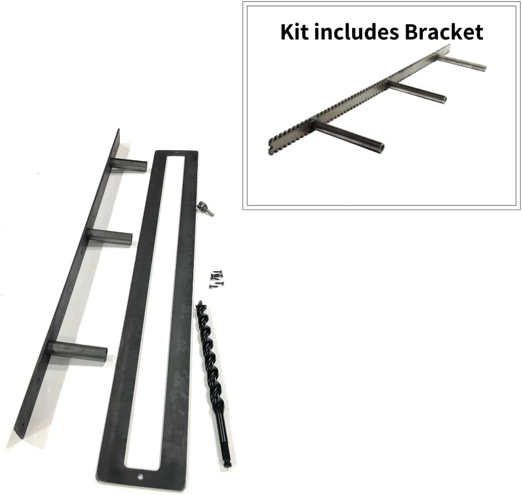 Floating Shelf Brackets - Sheppard Brackets - Easy Install - Heavy Duty (34 inch Build Kit)