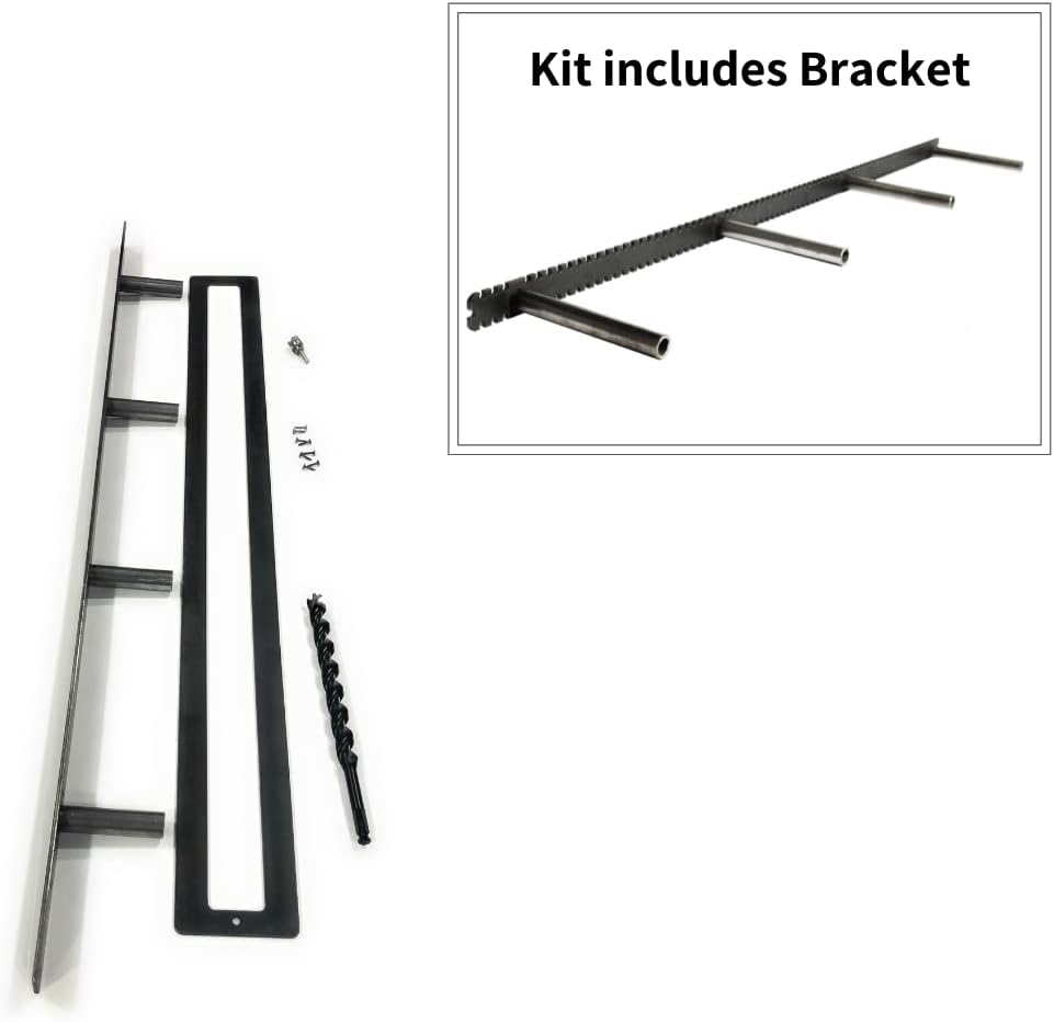 Floating Shelf Brackets - Sheppard Brackets - Easy Install - Heavy Duty (40 inch Build Kit)
