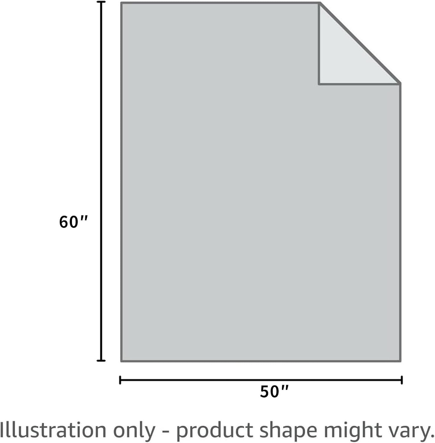 Soft Chenille Yarn Throw 50"x60", Handmade Knit Throw Blanket, for use in All Seasons, Soft Cozy Warm Knitted Blanket for Bed Sofa, Couch Chair, Living Room(1.98Ib)