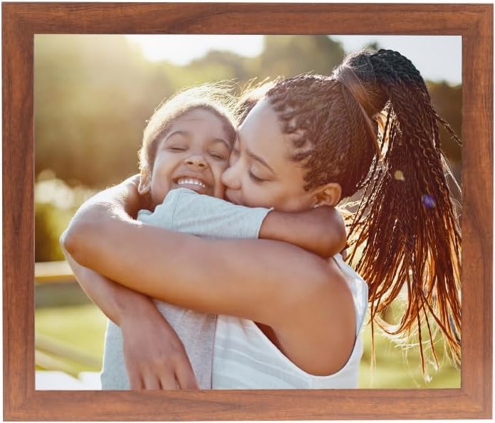 BuildASign Custom Canvas Prints with Your Photos – Personalized Picture To Canvas Wall Art, Perfect for Home Decor, Gifts & Keepsakes, Ready to Hang (30" L x 40" W x .75”D, Classic Brown)