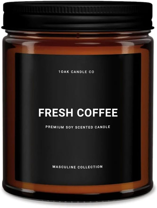 1OAK Scented Candles for Men - Fresh Coffee Candle - Espresso & Roast Coffee - Home Gifts (7oz.)