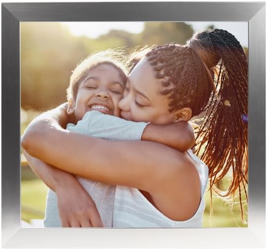 BuildASign Custom Canvas Prints with Your Photos – Personalized Picture To Canvas Wall Art, Perfect for Home Decor, Gifts & Keepsakes, Ready to Hang (16" L x 20" W x .75”D, Metallic Silver)