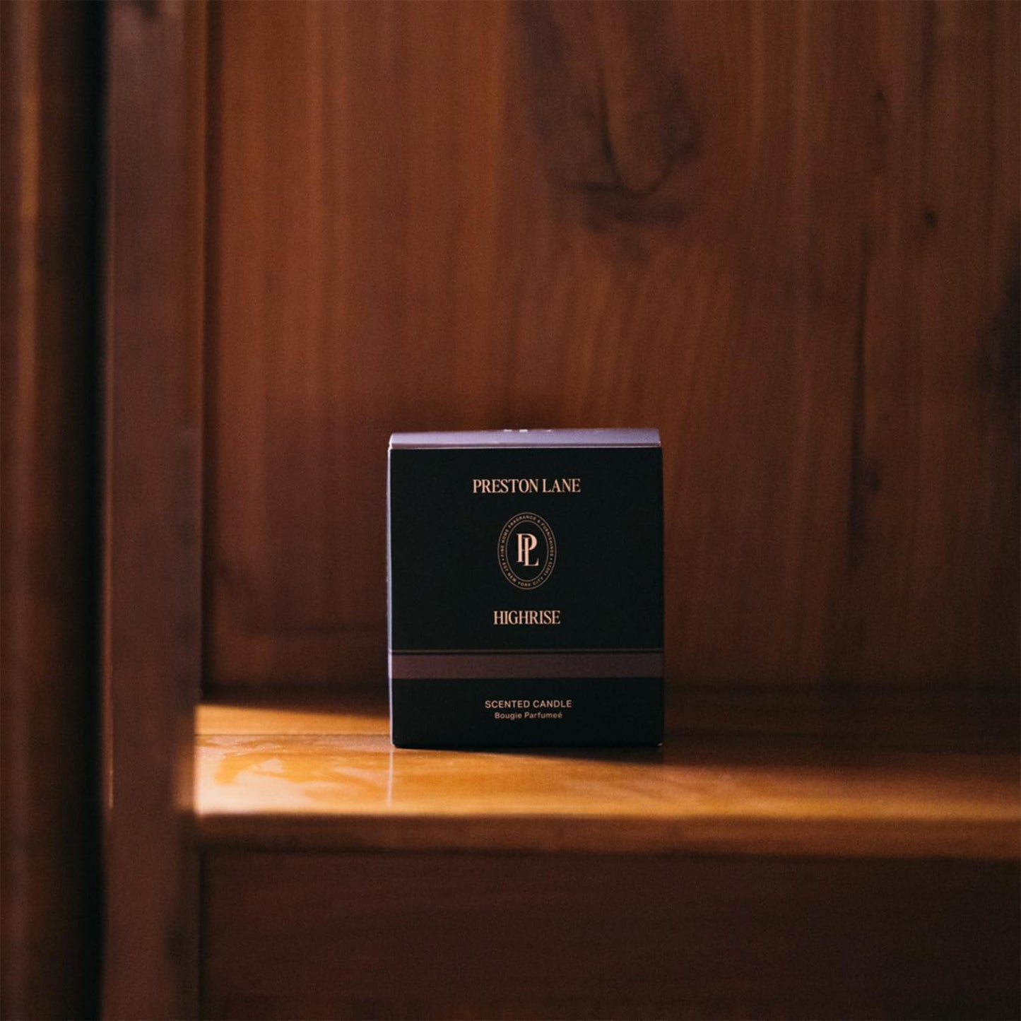 The Scented Candle, Luxury Candle with Vegan, Soy Wax Blend, Highrise, 7.5 Oz