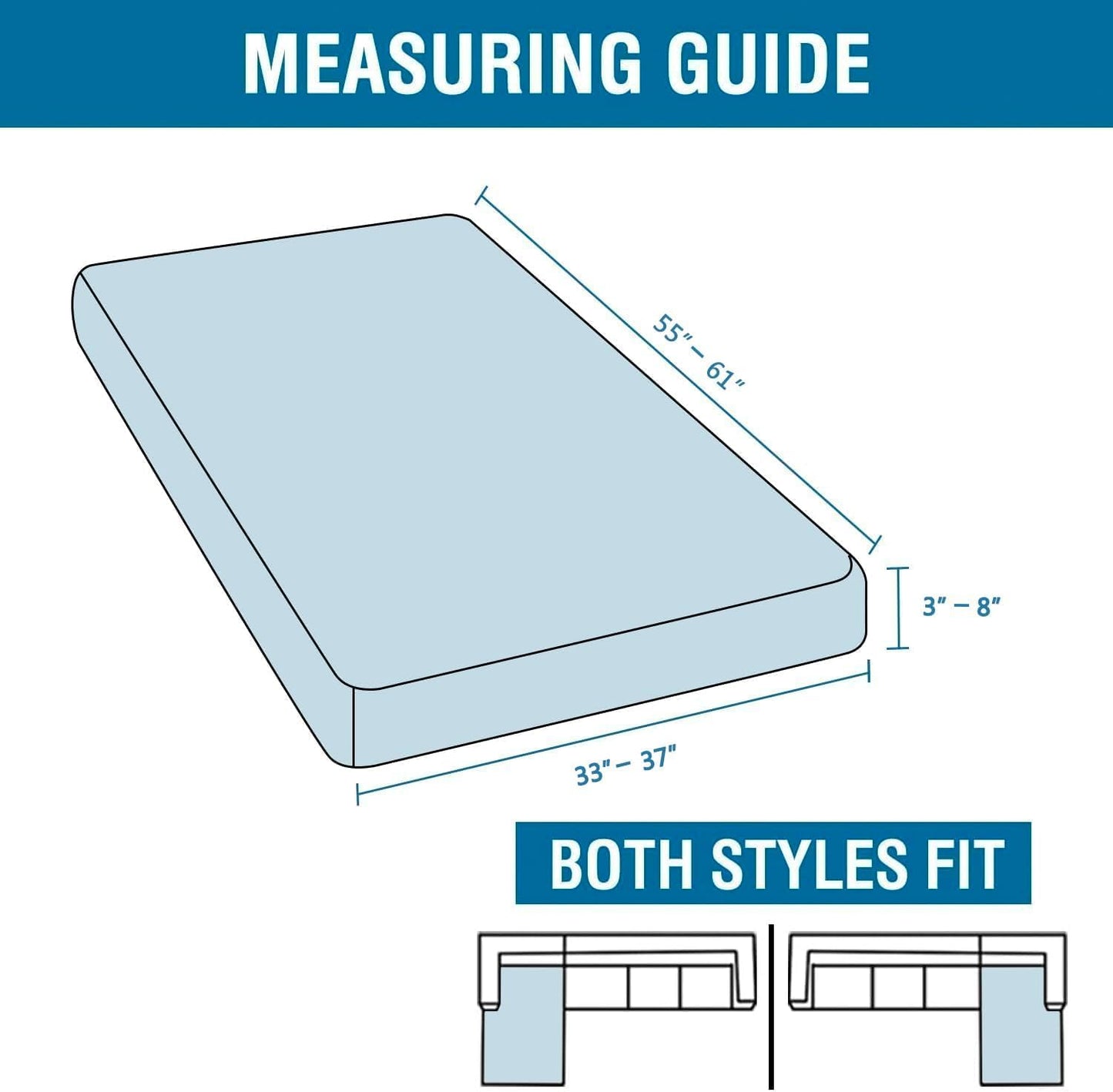 H.VERSAILTEX Super Stretch Individual Chaise Cover Sectional Couch Covers for L Shaped Sofa Both Left/Right Featuring Thick Jacquard Textured Twill Fabric (1 Piece Chaise Cover, Burnt Brick)