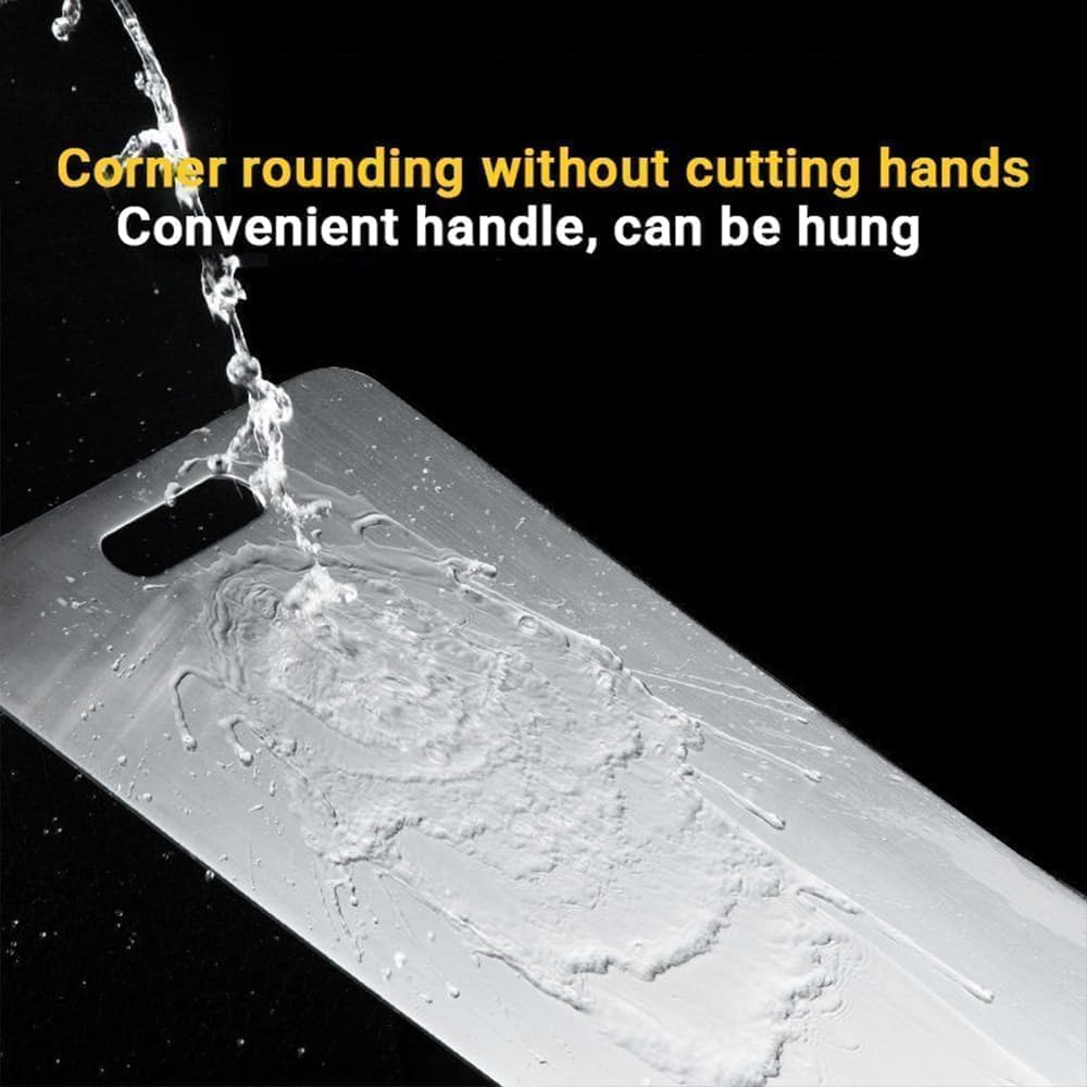 Titanium Cutting Board, 100% Pure Titanium Cutting Boards for Kitchen, Double Sided Food-Grade Chopping Board - Dishwasher Safe Easy to Clean (18"L x 12"W)