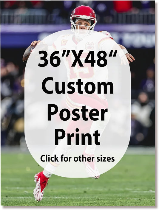 Canvas Prints With Your Photos, Custom Poster On Canvas (Unframed 36x48) Transform Your Photos Into Stunning Framed Wall Art Digitally Printed Photo To Canvas Ideal For Home Decor Gifts Keepsakes