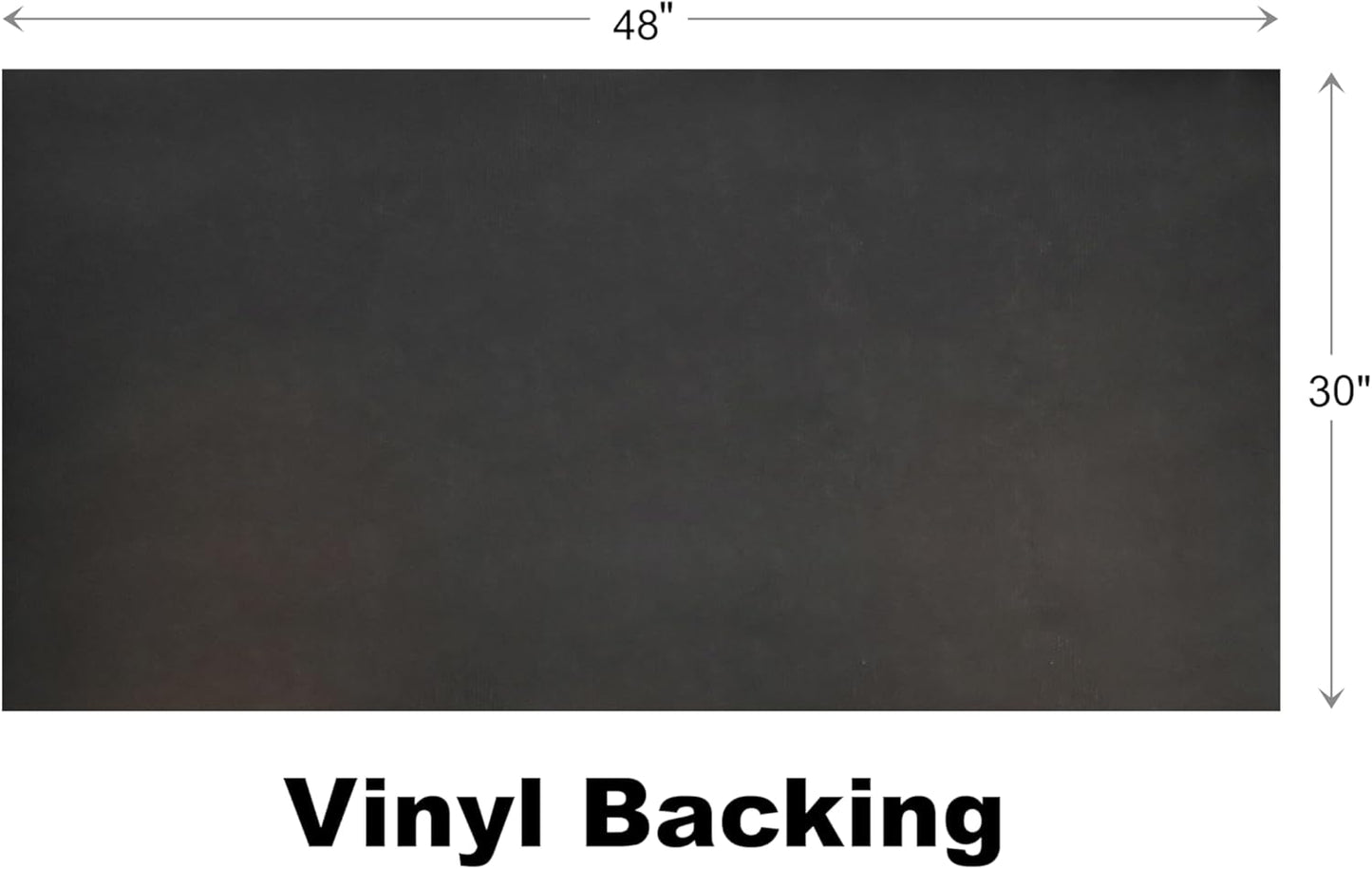 Calloway Mills 152963048U Black Border 30" x 48" Monogram Doormat Letter (U)