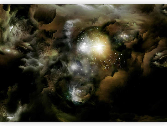 artgeist Wall Mural Cosmos Galaxy 173x124 in - Peel and Stick Self-Adhesive Wallpaper Removable Large Sticker Foil Wall Decor Print Picture Image Design n-A-0027-a-b