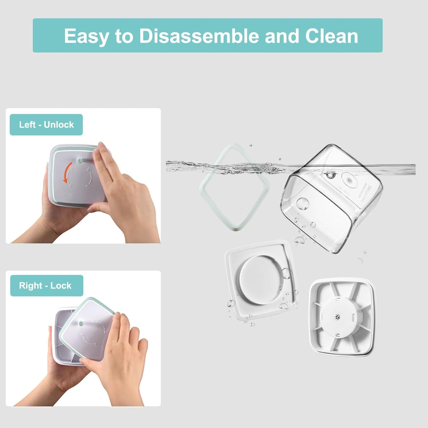 Pop Containers with Lids - Stackable Airtight Food Storage, Kitchen Pantry Storage Containers for Snacks Candy Salt Herbs Spices BPA-Free (8PCS (1.2 + 2.0 + 2.7 + 3.3 Qt) * 2)