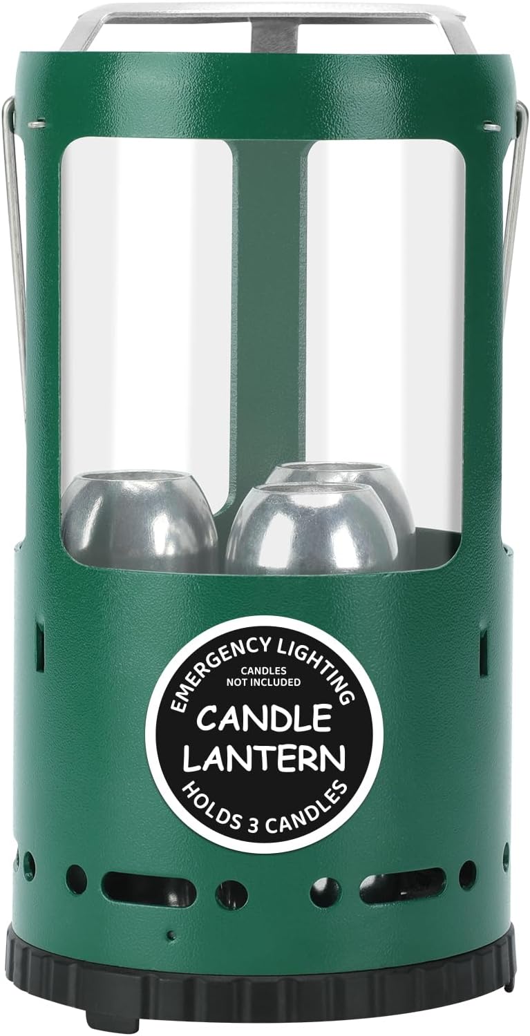 Candle Lantern, Camping Gear for Campers Use, Without Candles