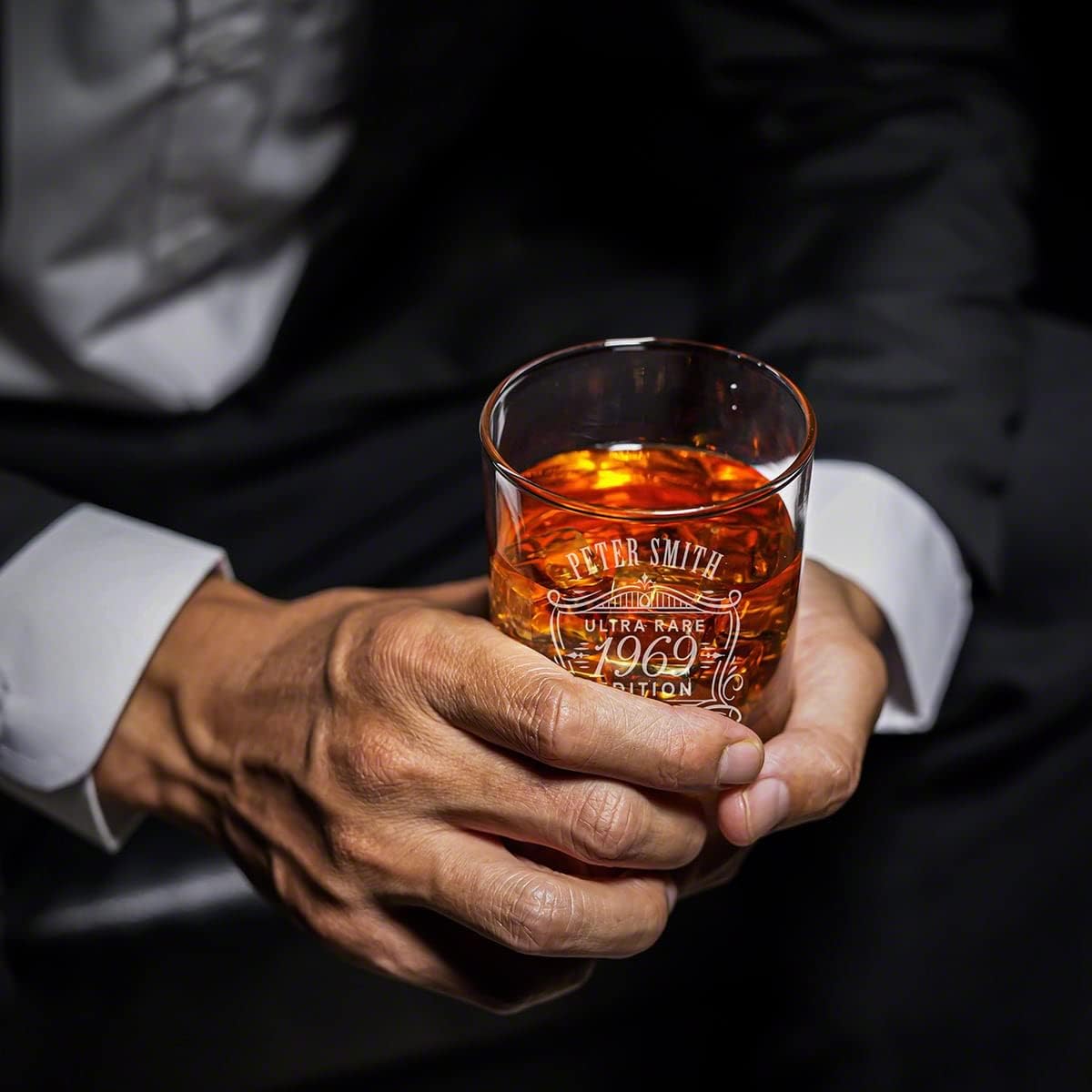 Custom Whiskey Decanter Presentation Set