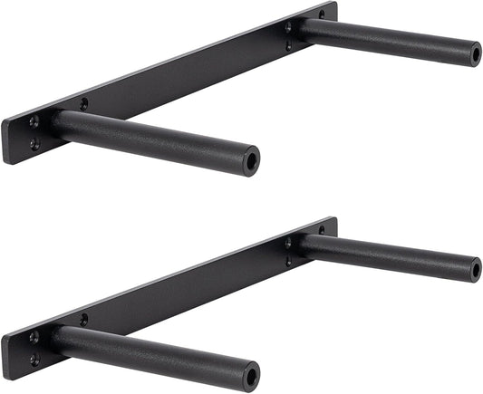 Hidden Shelf Brackets ， Floating Shelf Bracket (Additional Brackets -NO Kits) 16 Inch -2 Pcs