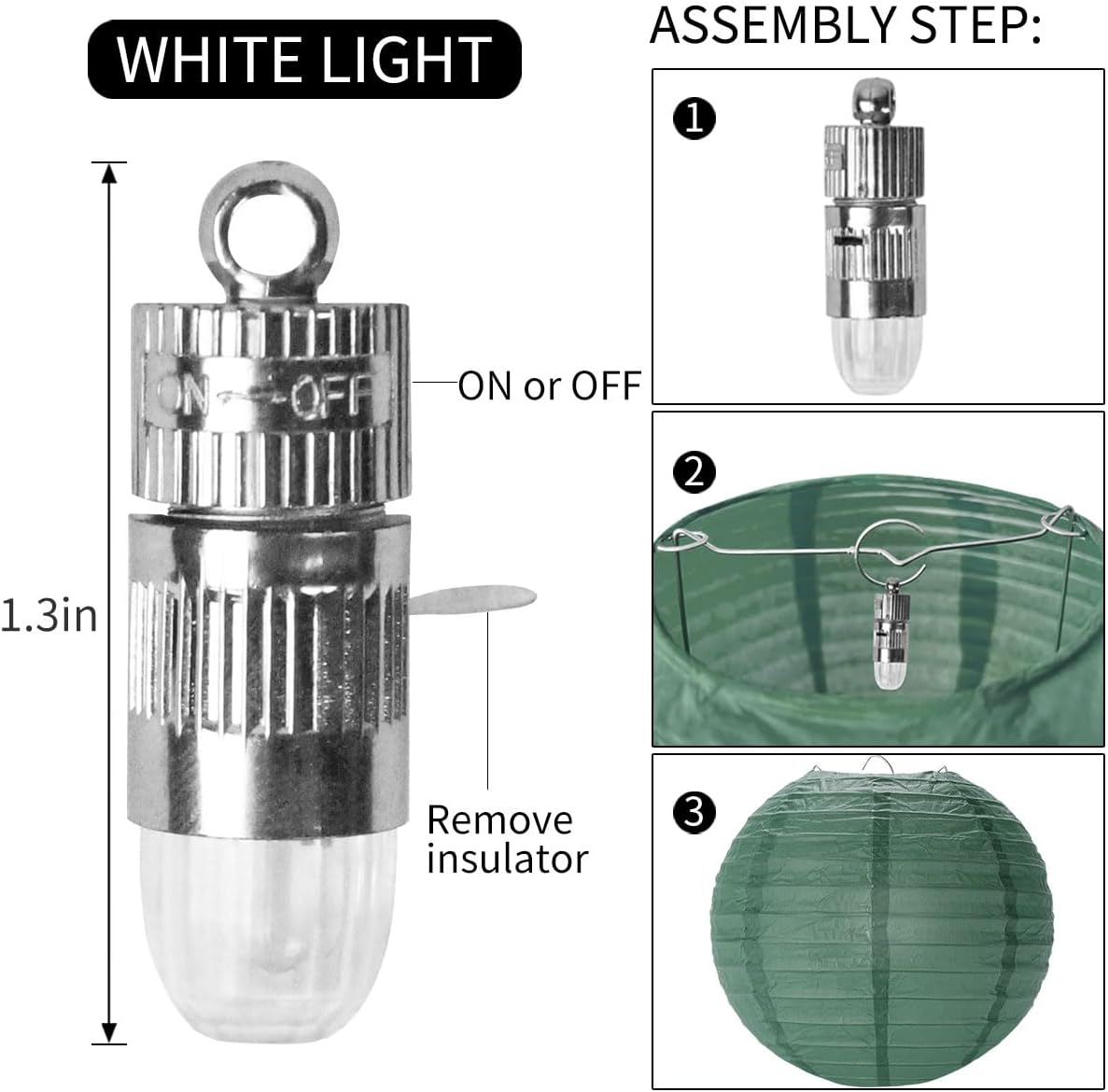 Paper Lanterns Decorative, Sage Green Forest Tan Hanging Round Chinese Lanterns with Lights for Rustic Party Sage Green Birthday Party 12 LED Light Pack of 12