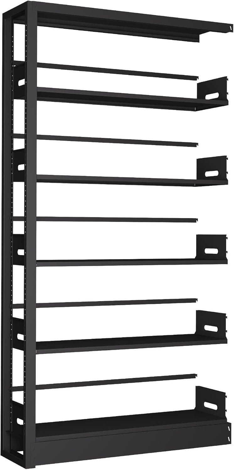 Black Subframe. Cannot be used alone. It needs to be used in conjunction with The main bookshelf. Modular extension bookshelves can be used to place more items (Black), HSHF175