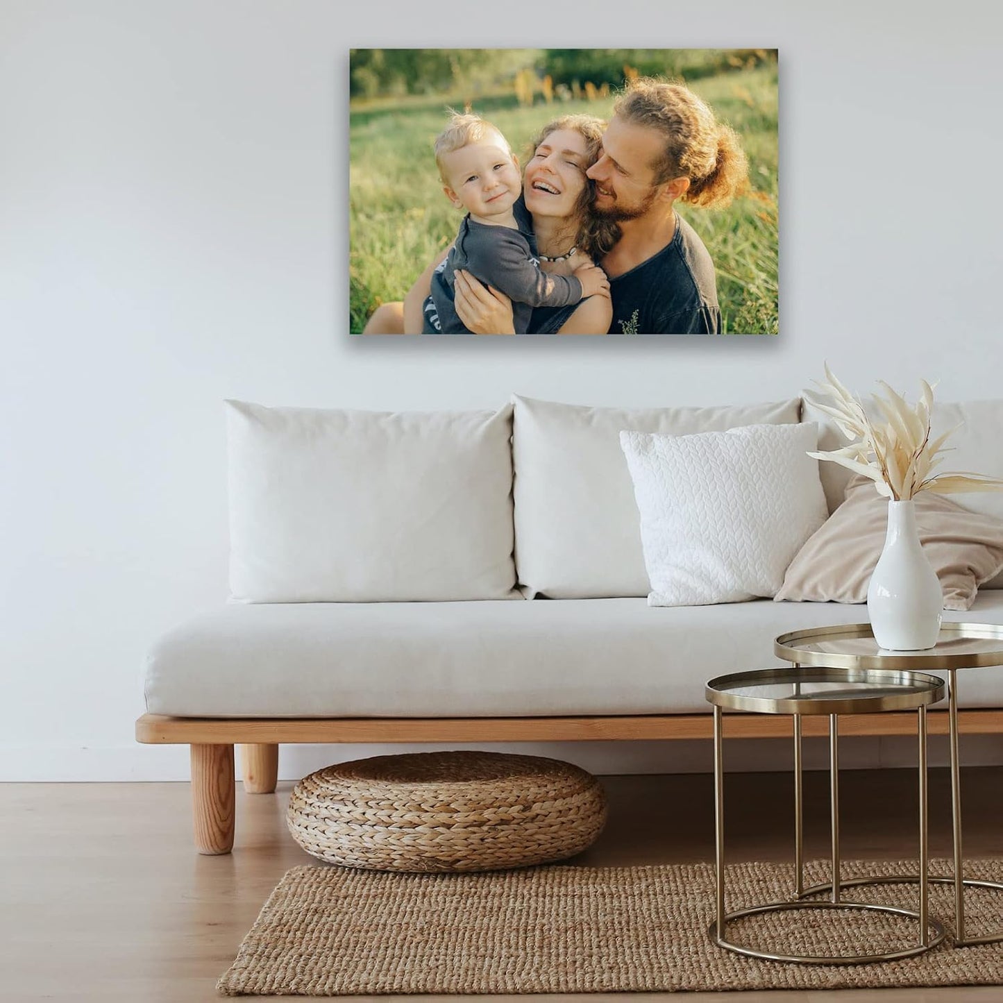 Custom Canvas Prints with Your Photos Custom Wall Art Personalized Canvas Pictures for Pet/Family Gifts for Mom/Men/Women (18'' W x 30'' H)