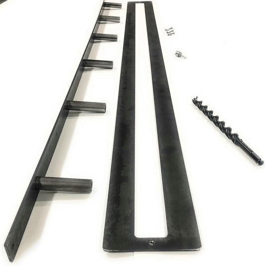 Floating Shelf Brackets - Sheppard Brackets - Easy Install - Heavy Duty (70 inch Build Kit)