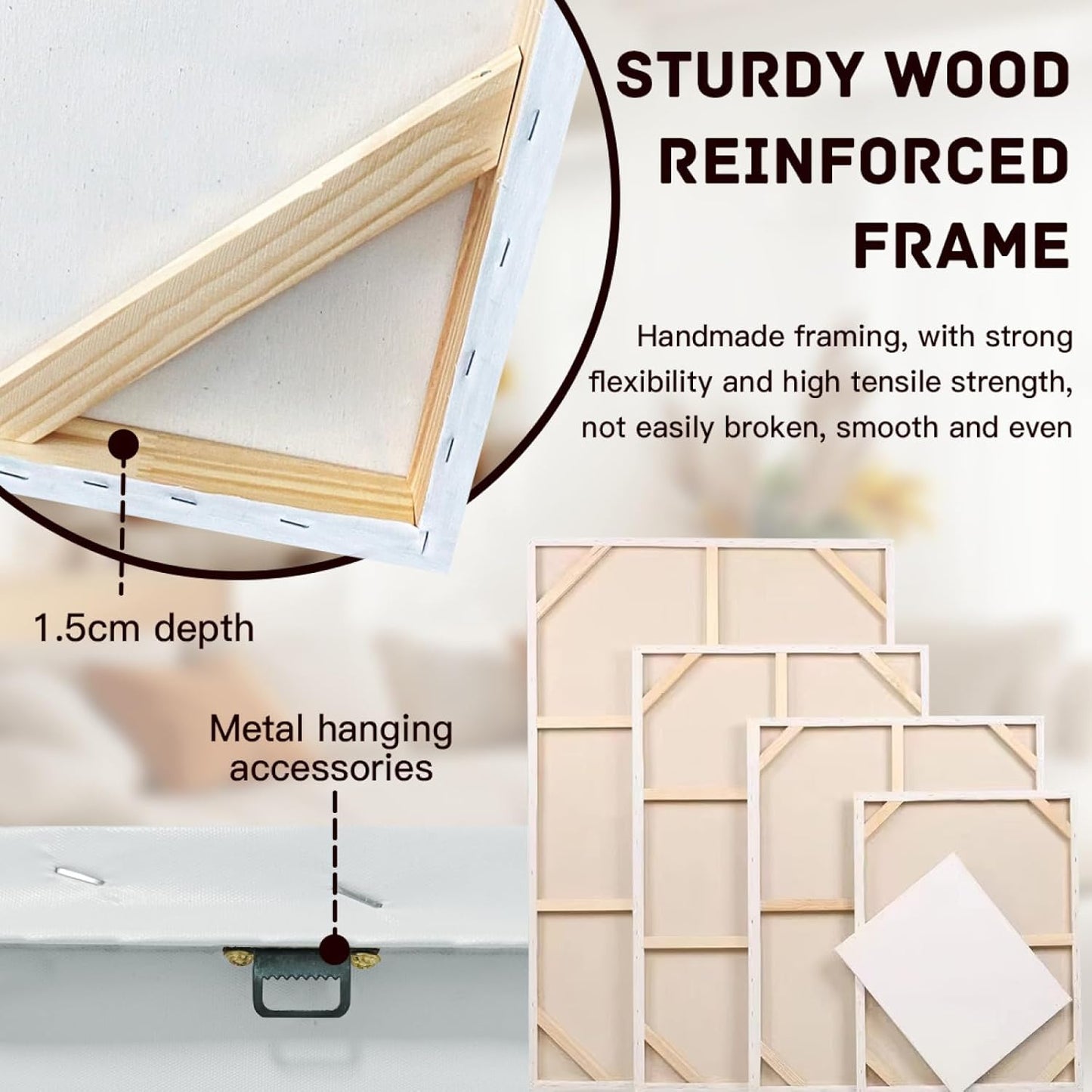 YarnArtistry Custom Canvas Prints With Your Photos - Personalized Picture On Canvas - Extra Large Canvas Prints - Upload And Print Your Photo(8x16 to 24x48 Inch)