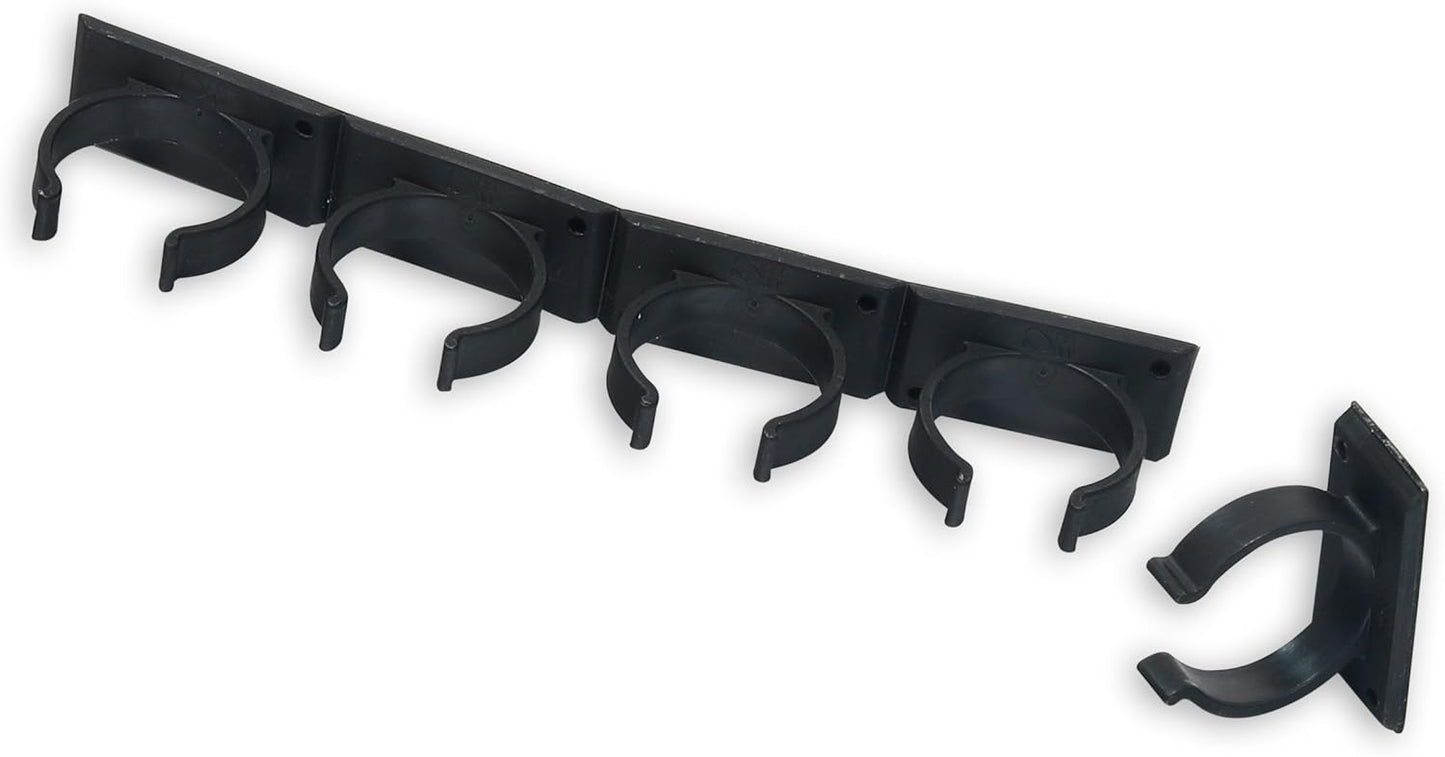 Simple Houseware 30 Spice Gripper Cabinet Holder - 6 Strips, Holds 30 Jars