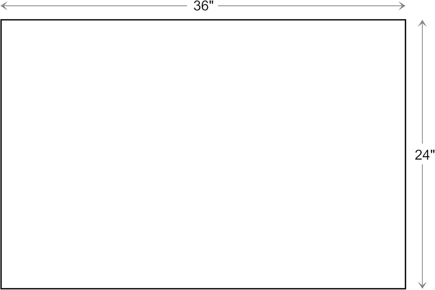 Calloway Mills 152972436C Blue Border 24" x 36" Monogram Doormat (Letter C)