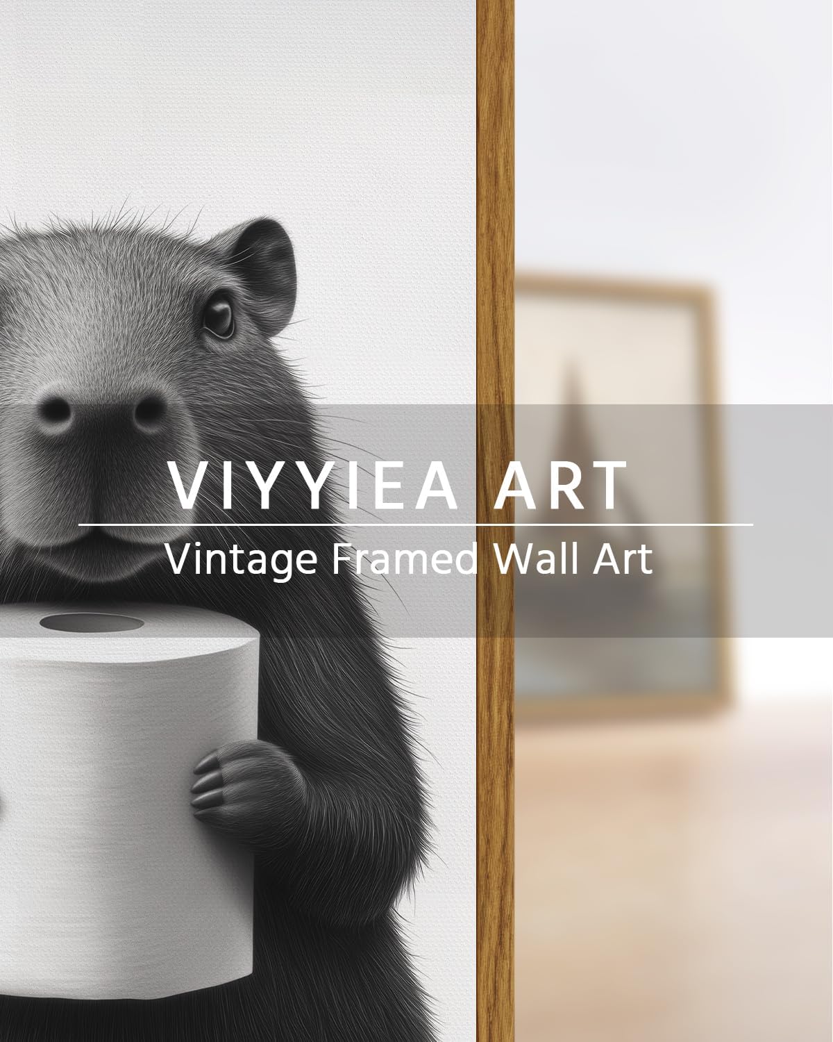 VIYYIEA Framed Wall Art JK-J1-L SM2187 16L x 12W