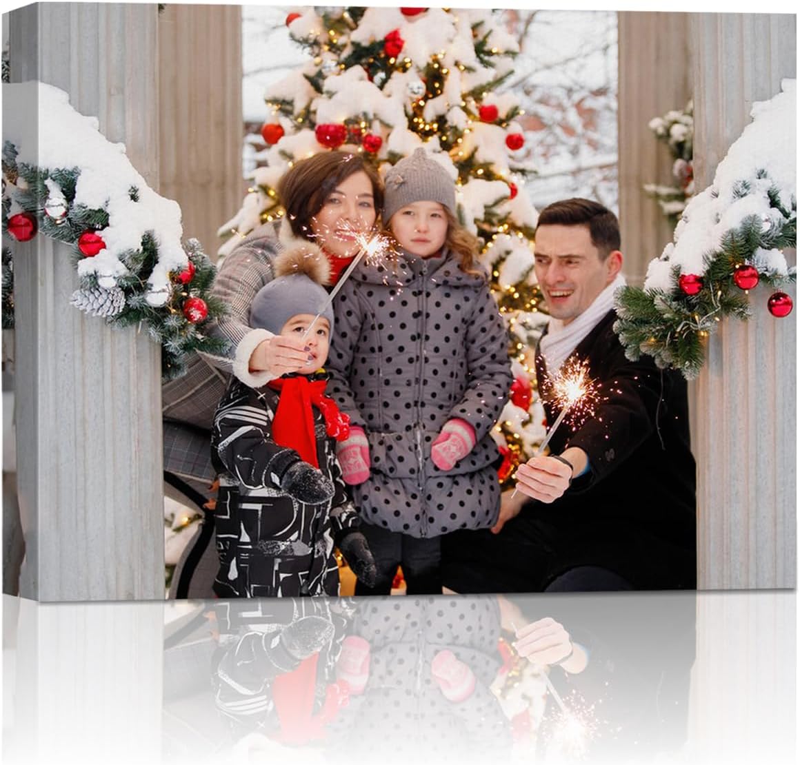 AbcCustomize Canvas Prints with Your Photos, Custom Canvas for Living Room and Bedroom Decor, Personalized gifts for Friends Lover and Family, Canvas Wall Art for Gifts & Keepsakes, Ready to Hang