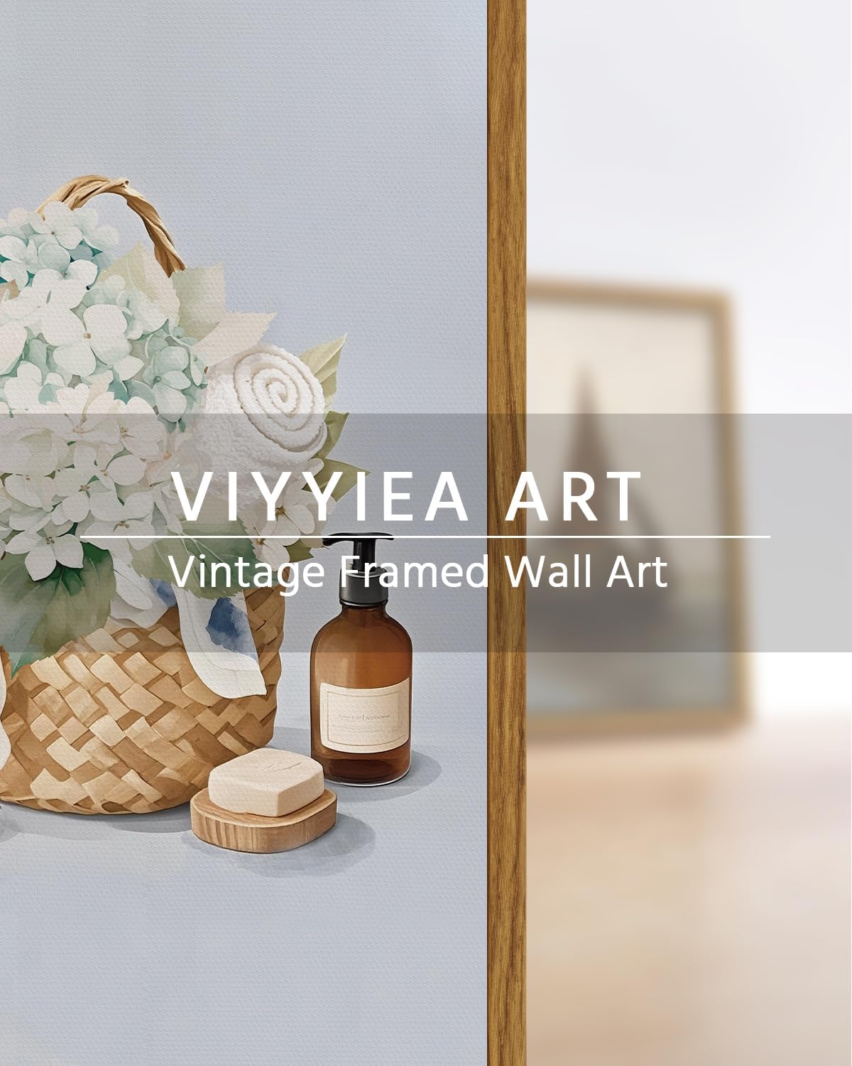 VIYYIEA Framed Wall Art JK-J1-L 16L x 12W